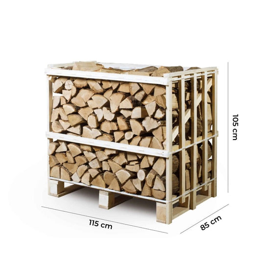 Standard Plus Crate – Kiln Dried Oak Logs Approx. 1m³