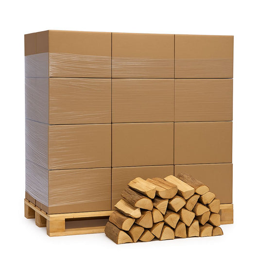 Kiln Dried Ash Hardwood Logs 24 x 20KG Boxes